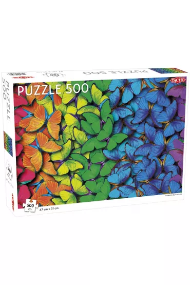 Puzzle 500 el. Rainbow Butterflies Tactic