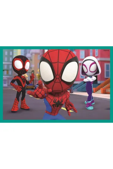 Spiderman Klocki obrotowe 6 el. Spidey