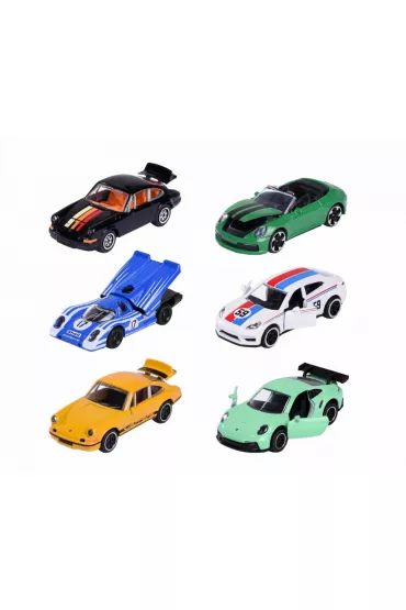 Majorette Porsche Premium Cars, 6-rodz.