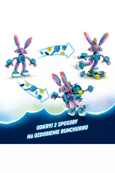 LEGO DREAMZzz Izzie i gamerski Bunchu 71490