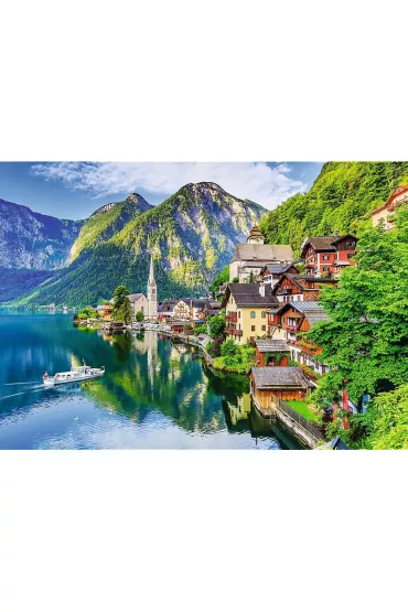 Puzzle 1000 el. Hallstatt, Austria Trefl