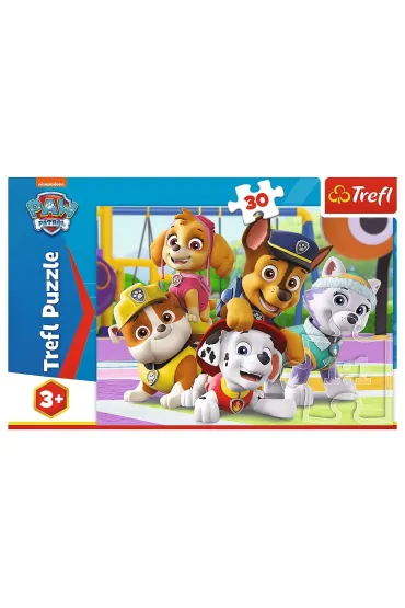 Puzzle 30 el. Psi Patrol zawsze na czas. Paw Patrol Trefl