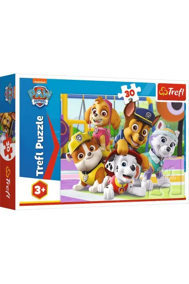 Puzzle 30 el. Psi Patrol zawsze na czas. Paw Patrol Trefl