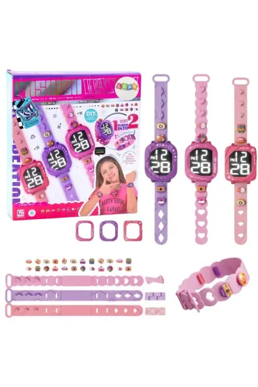 LeanToys Zegarek DIY dzieci�ce wymienne opaski