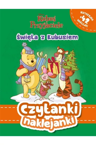 Czytanki naklejanki. Disney Kubu� i Przyjaciele. �wi�ta z Kubusiem