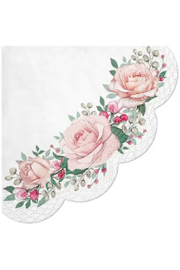 Paw Serwetki 33x33cm Gorgeous Roses SDR122600