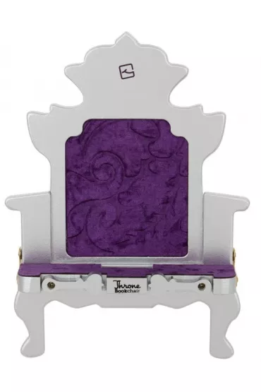 Thinking Gifts Podstawka pod ksi��k�/tablet tron TG Throne Book Chair srebrny