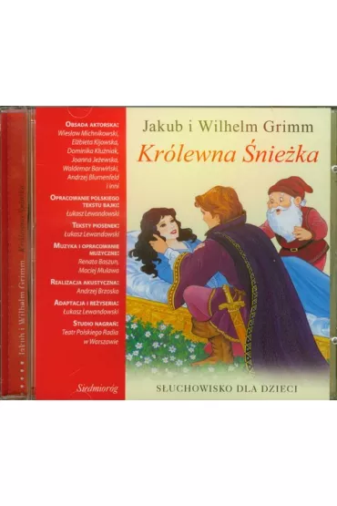Audiobook Kr�lewna �nie�ka CD - Jakub Grimm, Wilhelm Grimm