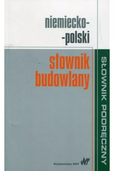 S�ownik budowlany niemiecko-polski - Krzysztof �ak, Ma�gorzata Soko�owska
