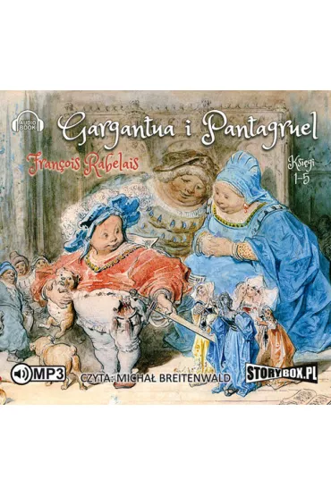 Audiobook Gargantua i pantagruel ksi�gi 1-5 CD - Francois Rabelais
