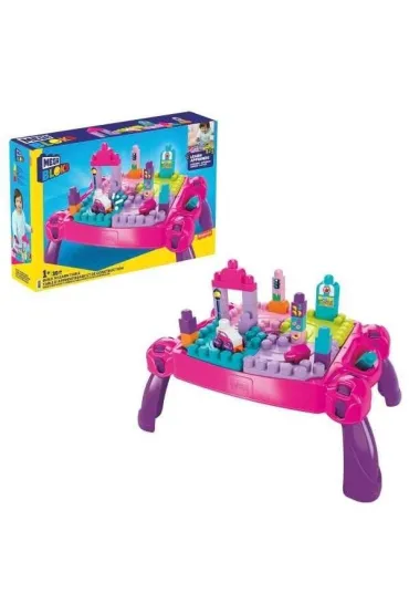 Mega Bloks Stolik z klockami Buduj i ucz si� r� Mattel