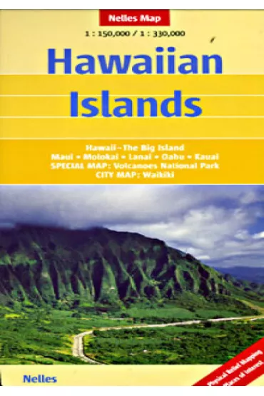 Hawaje Wyspy. Mapa