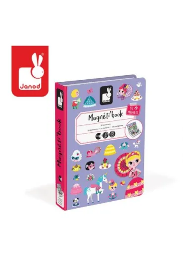 Puzzle Magnetyczna uk�adanka Ksi�niczki Magnetibook Janod