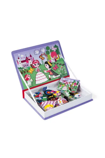 Puzzle Magnetyczna uk�adanka Ksi�niczki Magnetibook Janod