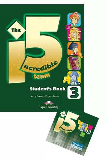 The Incredible 5 Team 3. Student's Pack (Student's Book + Podr�cznik w wersji cyfrowej) - Jenny Dooley, Virginia Evans