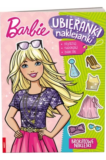 Barbie. Ubieranki naklejanki