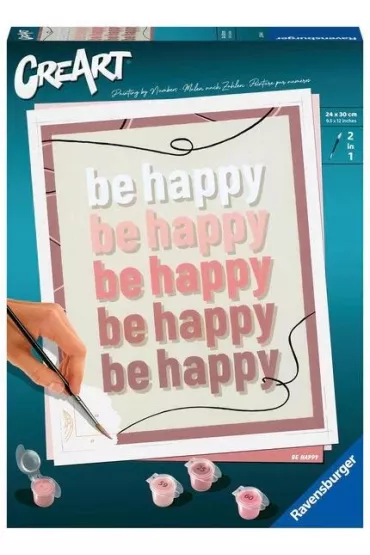 Ravensburger CreArt: Be happy
