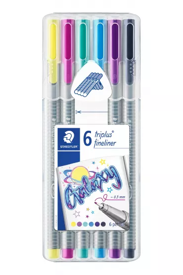 Staedtler Cienkopis Triplus GALAXY w etui 6 szt.