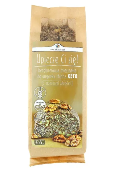 Pi�� Przemian Mieszanka do wypieku chleba z orzechami w�oskimi bezglutenowa (keto) 500 g