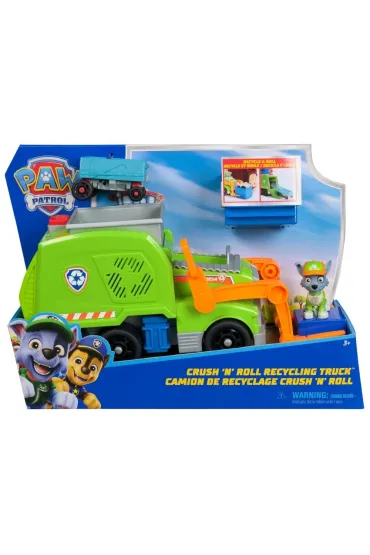 Psi Patrol   Rocky i �mieciarka Crunchin  Recycle Truck  Spin Master