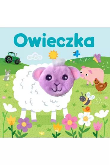 Pacynka na paluszek Owieczka - Urszula Koz�owska