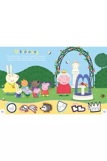 Peppa Pig. Jak w bajce. 505 naklejek. Cz�� 3