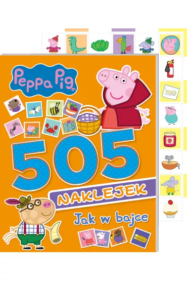 Peppa Pig. Jak w bajce. 505 naklejek. Cz�� 3