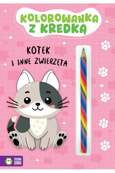 MALOWANKA KOTEK KREDKA ZS