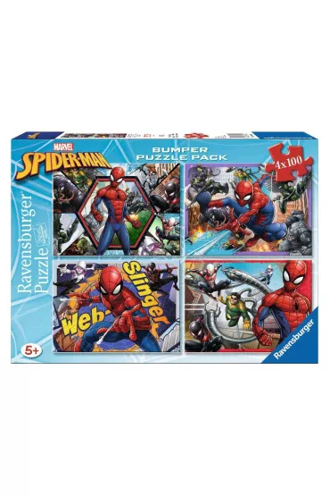 Puzzle 4x100 el. Super Man Ravensburger