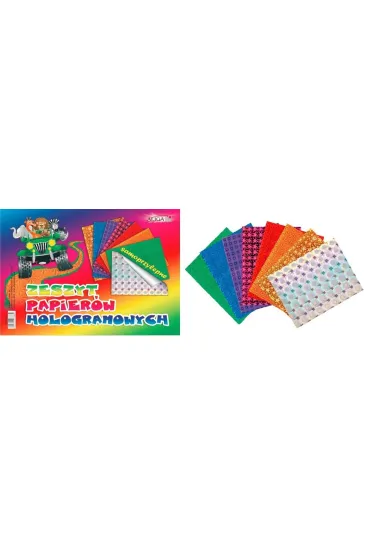 Aliga Zeszyt papier�w hologramowych samoprzylepnych B5