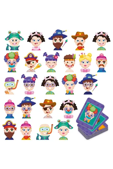 Puzzle Uk�adanka magnetyczna �mieszne grymasy Roter Kafer