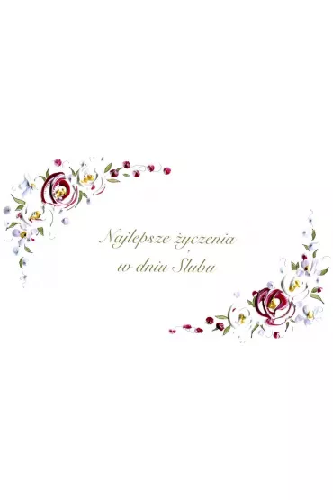Mak Karnet �lub DL S29 - Najlepsze �yczenia