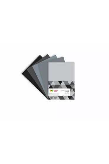 Happy Color Arkusze piankowe GREY A4, 5 kolor�w 5 szt.