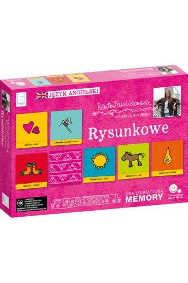 Edukacyjne memory j�zykowe - RYSUNKOWE * * - Beata Pawlikowska