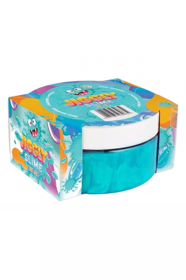 Jiggly Slime turkusowy per�owy 200g Tuban