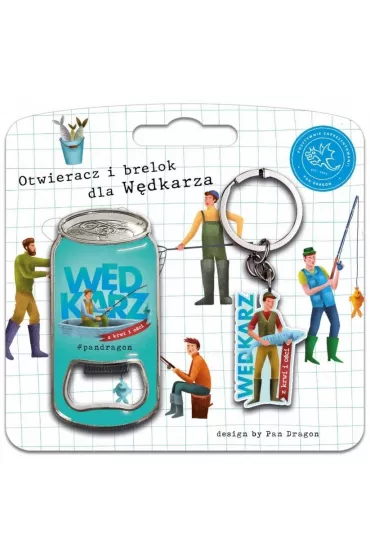 Zestaw brelok + otwieracz dla w�dkarza