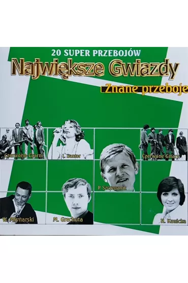 Najwi�ksze Gwiazdy - Znane przeboje (CD)