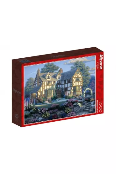 Puzzle 1000 el. Angielska chata Alipson