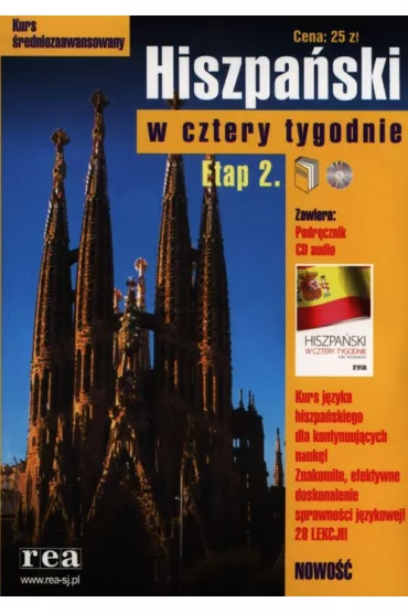 W 4  tygodnie ETAP 2 hiszpa�ski (CD Gratis) REA - Julia Nawrot, Ma�gorzata Bryl