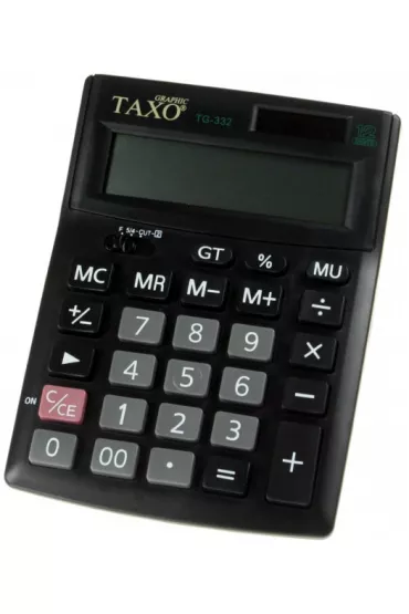 Titanum Kalkulator Taxo 12- pozycyjny TG-332 czarny
