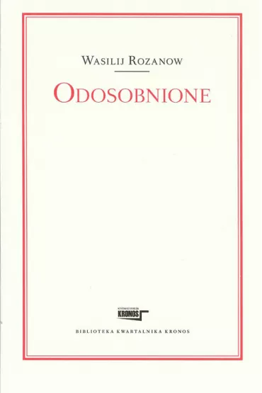 Odosobnione - Wasilij Rozanow