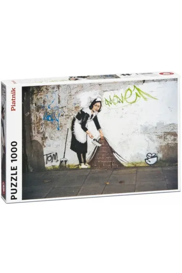 Puzzle 1000 el. Pokoj�wka Banksy Piatnik