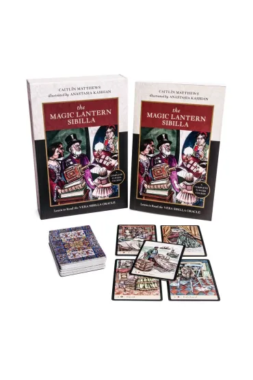 The Magic Lantern Sibilla, zestaw do nauki kart do wr�enia Vera Sibilla - Caitln Matthews