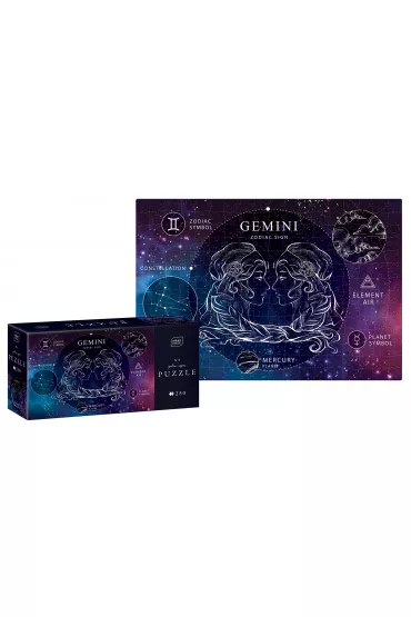 Puzzle 250 el. Zodiac Signs 3 Gemini Interdruk