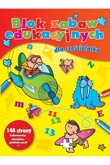 Blok zabaw edukacyjnych dla sze�ciolatka