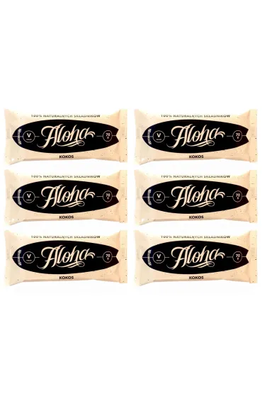 Zmiany Zmiany Baton Aloha kokosowy bezglutenowy Zestaw 6 x 70 g