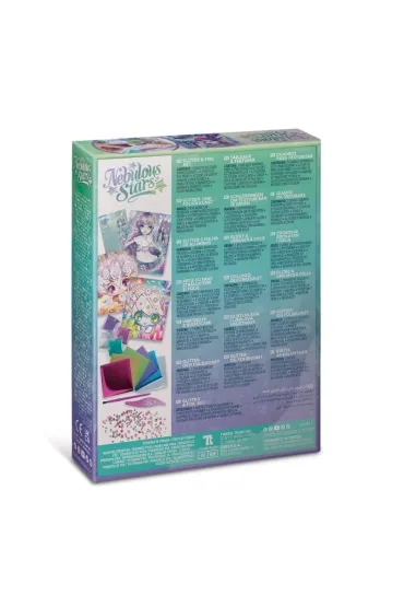 Album do scrapbookingu z foli� i brokatem Marinia Nebulous Stars