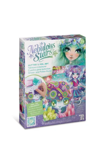 Album do scrapbookingu z foli� i brokatem Marinia Nebulous Stars