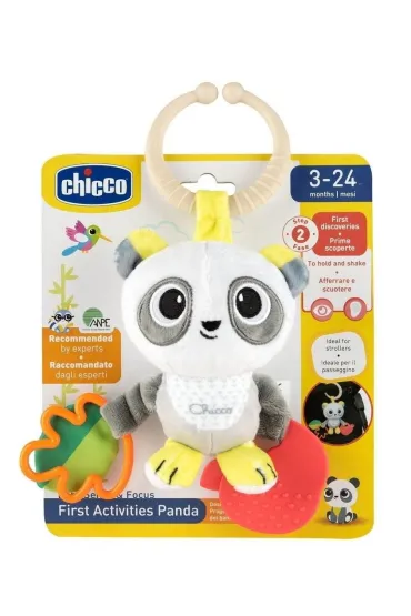 Grzechotka z gryzakiem panda Chicco
