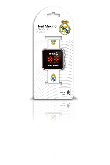 Zegarek LED z kalendarzem Real Madryt RM00016